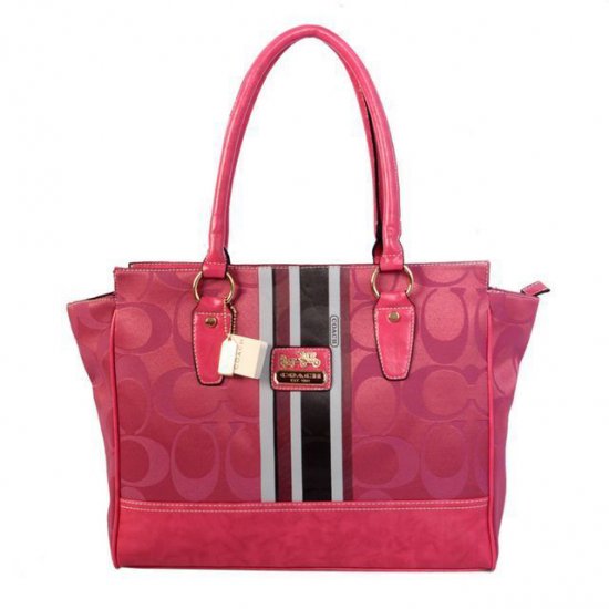 Coach Candace In Signature Medium Pink Satchels BFO | Women